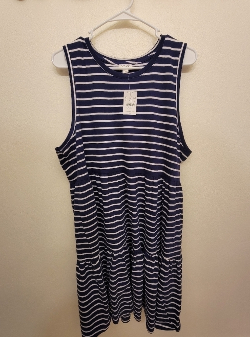 J Crew Sleeveless Midi Tank Dress - Picture 2 of 4